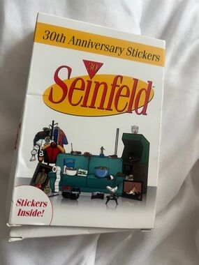 30th Anniversary Sticker Set - White & Yellow Packaging